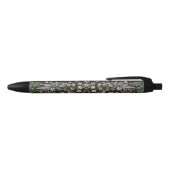 William Morris Blackthorn Tapestry Floral Zwarte Inkt Pen (Bovenkant)