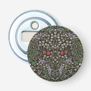 William Morris Blackthorn Tapijt Bloemstuk Button Flesopener