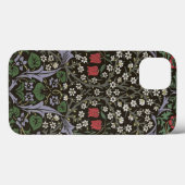 William Morris Blackthorn Tapijt Bloemstuk Case-Mate iPhone Case (Achterkant (horizontaal))