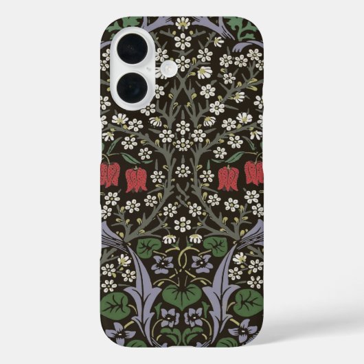 William Morris Blackthorn Tapijt Bloemstuk Case-Mate iPhone Case (Achterkant)