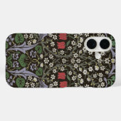 William Morris Blackthorn Tapijt Bloemstuk Case-Mate iPhone Case (Achterkant (horizontaal))