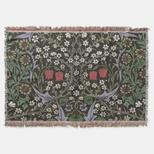 William Morris Blackthorn Tapijt Bloemstuk Deken