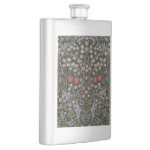 William Morris Blackthorn Tapijt Bloemstuk Heupfles (Rechts)