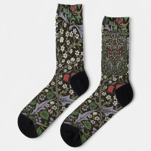 William Morris Blackthorn Tapijt Bloemstuk Sokken