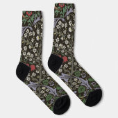 William Morris Blackthorn Tapijt Bloemstuk Sokken (Rechts)