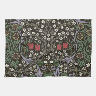 William Morris Blackthorn Tapijt Bloemstuk Theedoek