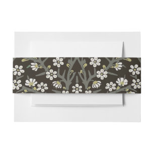 William Morris Blackthorn Tapijt Bloemstuk Uitnodigingen Wikkel