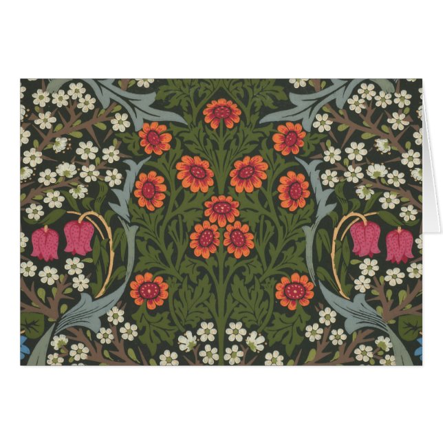 William Morris Blackthorn Tuin Bloem Klassieker (Voorkant Horizontaal)