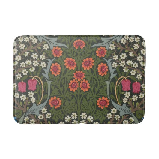 William Morris Blackthorn Tuin Bloem Klassieker Badmat (Voorkant)