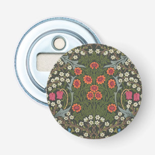 William Morris Blackthorn Tuin Bloem Klassieker Button Flesopener