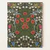 William Morris Blackthorn Tuin Bloem Klassieker Planner (Achterkant)