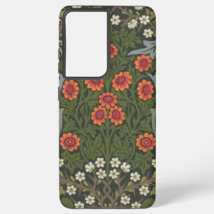 William Morris Blackthorn Tuin Bloem Klassieker Samsung Galaxy Hoesje