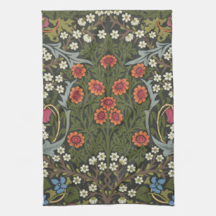 William Morris Blackthorn Tuin Bloem Klassieker Theedoek
