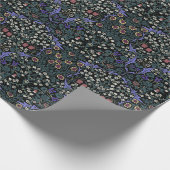 William Morris Blackthorn Victoriaans behang Cadeaupapier (Hoek)