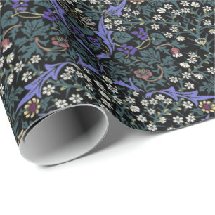 William Morris Blackthorn Victoriaans behang Cadeaupapier