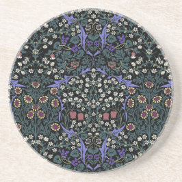 William Morris Blackthorn Victoriaans Behang Zandsteen Onderzetter
