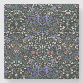 William Morris Blackthorn Victoriaans Behangpapier Stenen Onderzetter