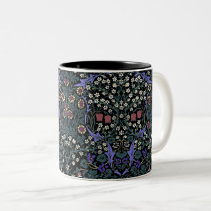 William Morris Blackthorn Victoriaans Behangpapier Tweekleurige Koffiemok