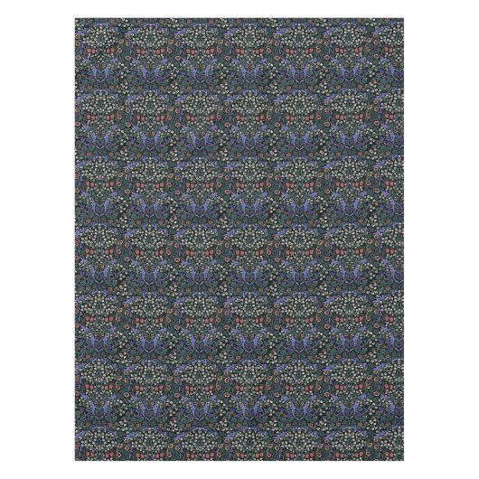 William Morris Blackthorn Victoriaans Gotisch Tafelkleed (Voorkant)