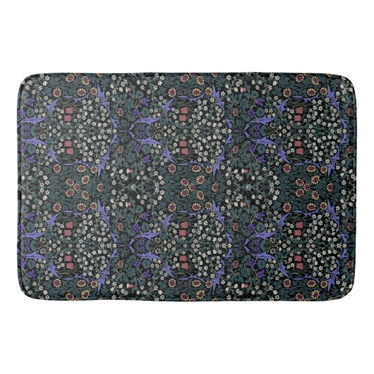 William Morris Blackthorn Victorian Gothic Badmat (Voorkant)
