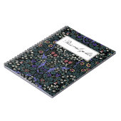 William Morris Blackthorn Victorian Personalized Notitieboek (Linkerzijde)
