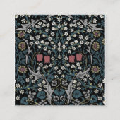 William Morris Blackthorn Vierkante Visitekaartje (Voorkant)