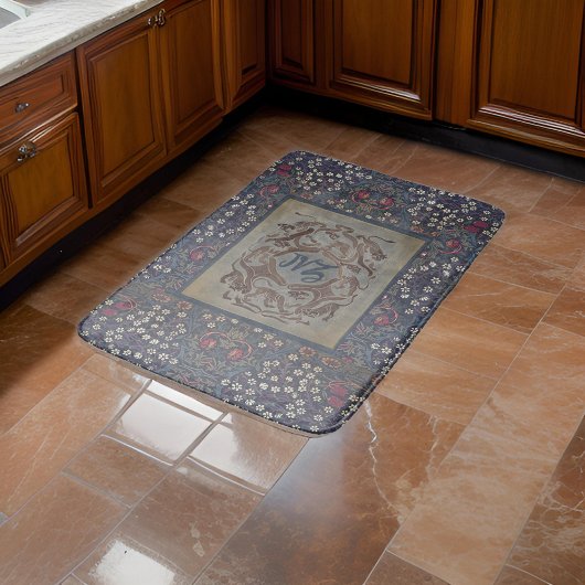 William * Morris Blackthorne Vintage Botanical | Badmat