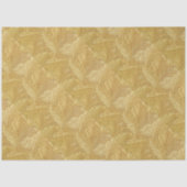 William Morris bladergroen gouden patroon Tissuepapier (Voorkant)