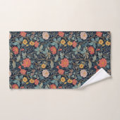 William Morris Blau Teal Arts & Crafts Bloem Bad Handdoek (Handdoek)