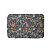 William Morris Blau Teal Arts & Crafts Bloem Badmat (Voorkant)