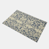 William Morris, Blauw grijs, patroon, art nouveau, Deurmat (Schuin)