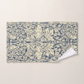 William Morris, Blauw grijs, patroon, art nouveau, Handdoek (Handdoek)