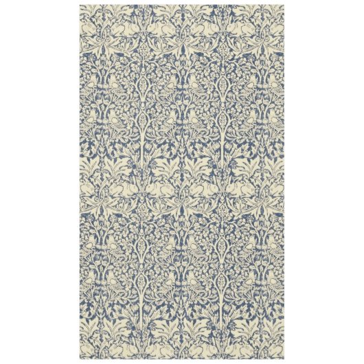 William Morris, Blauw grijs, patroon, art nouveau, Tafelkleed (Voorkant)