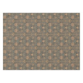 William Morris: Blauw tafellaken met kamperfoelie (Voorkant (Horizontaal))