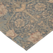 William Morris: Blauw tafellaken met kamperfoelie (Gekanteld)