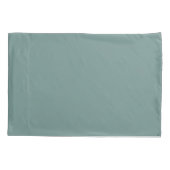 William Morris Blauw Turquoise Arts & Crafts Bloem Kussensloop (Achterkant)