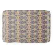 William * Morris Blauwe Artisjok Vintage Botanisch Badmat (Voorkant)
