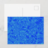 William Morris, Blauwe Indigo, Briefkaart (Voorkant / Achterkant)