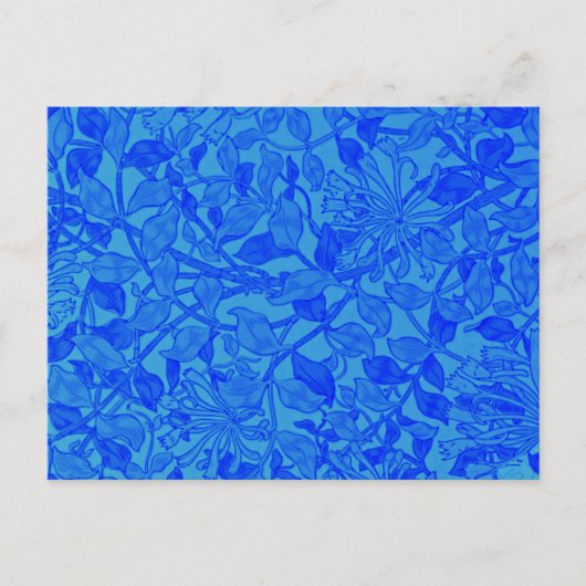 William Morris, Blauwe Indigo, Briefkaart (Voorkant)