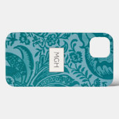  William Morris Blauwgroen Green Botanical Case-Mate iPhone Case (Achterkant (horizontaal))