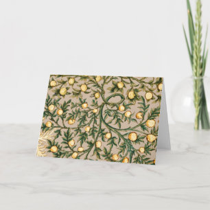William Morris Bloem Fruit Tuin Bloem Klassieker Bedankkaart