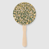 William Morris Bloem Fruit Tuin Bloem Klassieker Handwaaier (Achterkant)