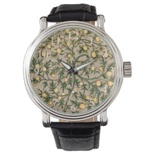 William Morris Bloem Fruit Tuin Bloem Klassieker Horloge
