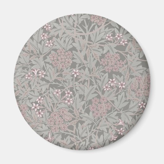 William Morris Bloem Jasminemotief Magneet (Voorkant)