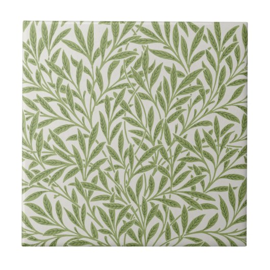 William Morris Bloem Tegeltje (Voorkant)