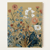 William Morris Bloem Wilde Bloem Vintage Planner (Achterkant)