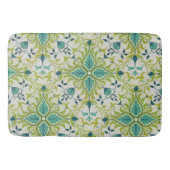 William Morris Bloemen Blauw Blauw Blauw Badmat (Voorkant)