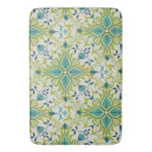 William Morris Bloemen Blauw Blauw Blauw Badmat (Voorkant Verticaal)