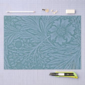 William Morris bloemen Blauw Tissuepapier (Craft)
