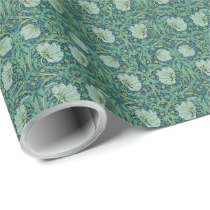 William Morris  Bloemen Bloemen Patroon Cadeaupapier